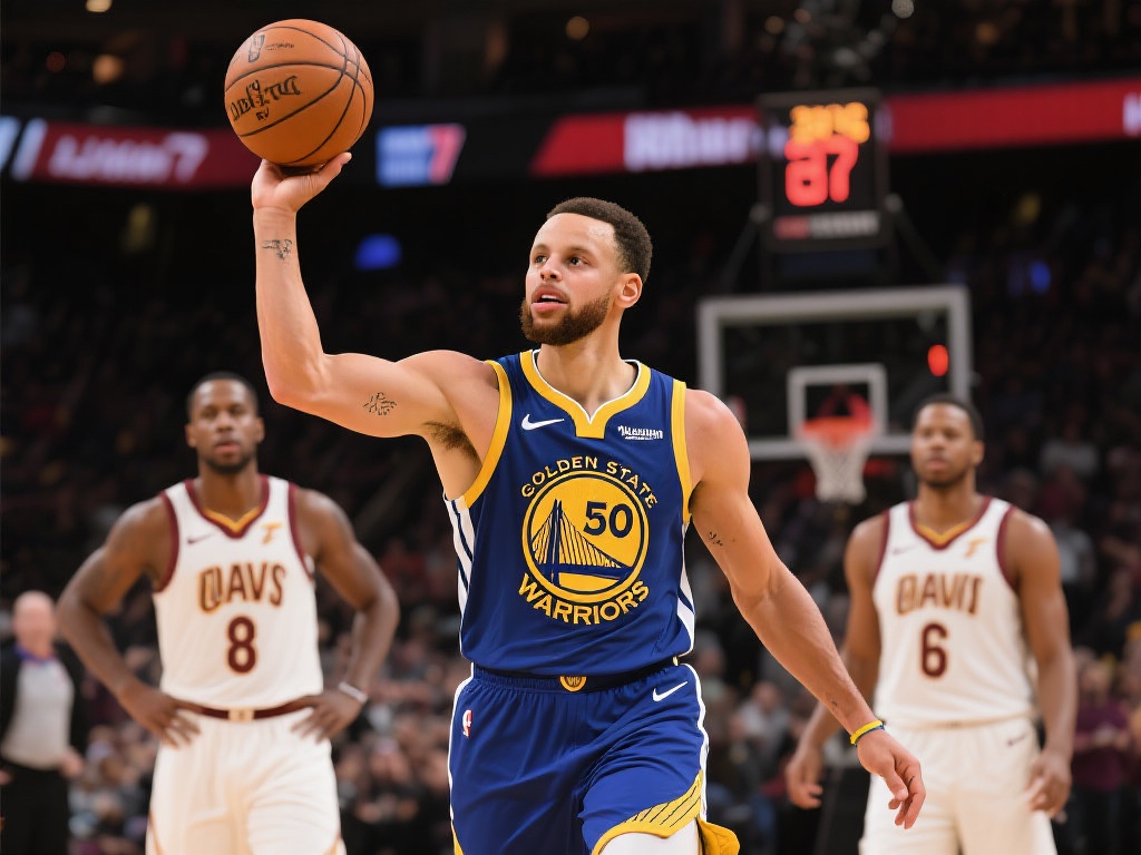 库里抢七狂砍50分 创纪录表现闪耀全场